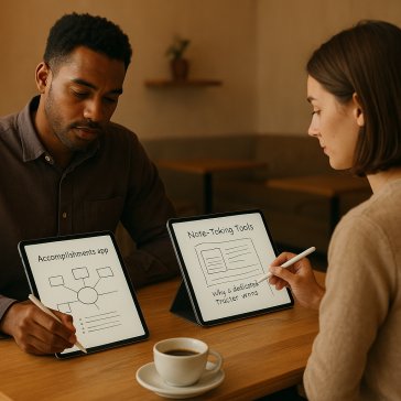 Accomplishments.app vs Note-Taking Tools: Why a Dedicated Tracker Wins