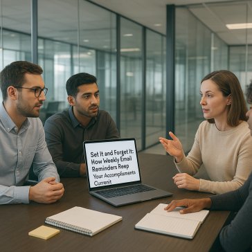 Set It and Forget It: How Weekly Email Reminders Keep Your Accomplishments Current