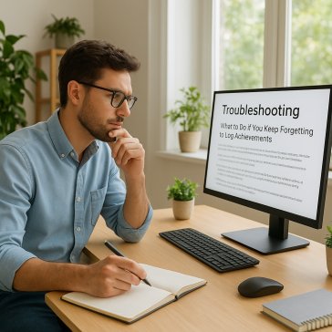 Troubleshooting: What to Do If You Keep Forgetting to Log Achievements